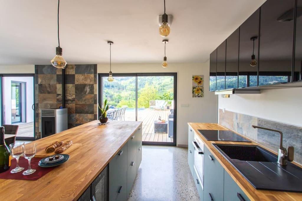 Villa Blanche, Contemporary, Cathars, Couiza, Carcassonne Luaran gambar
