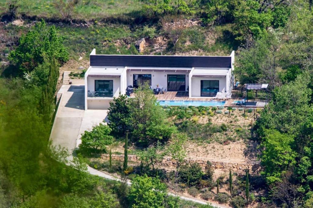 Villa Blanche, Contemporary, Cathars, Couiza, Carcassonne Luaran gambar