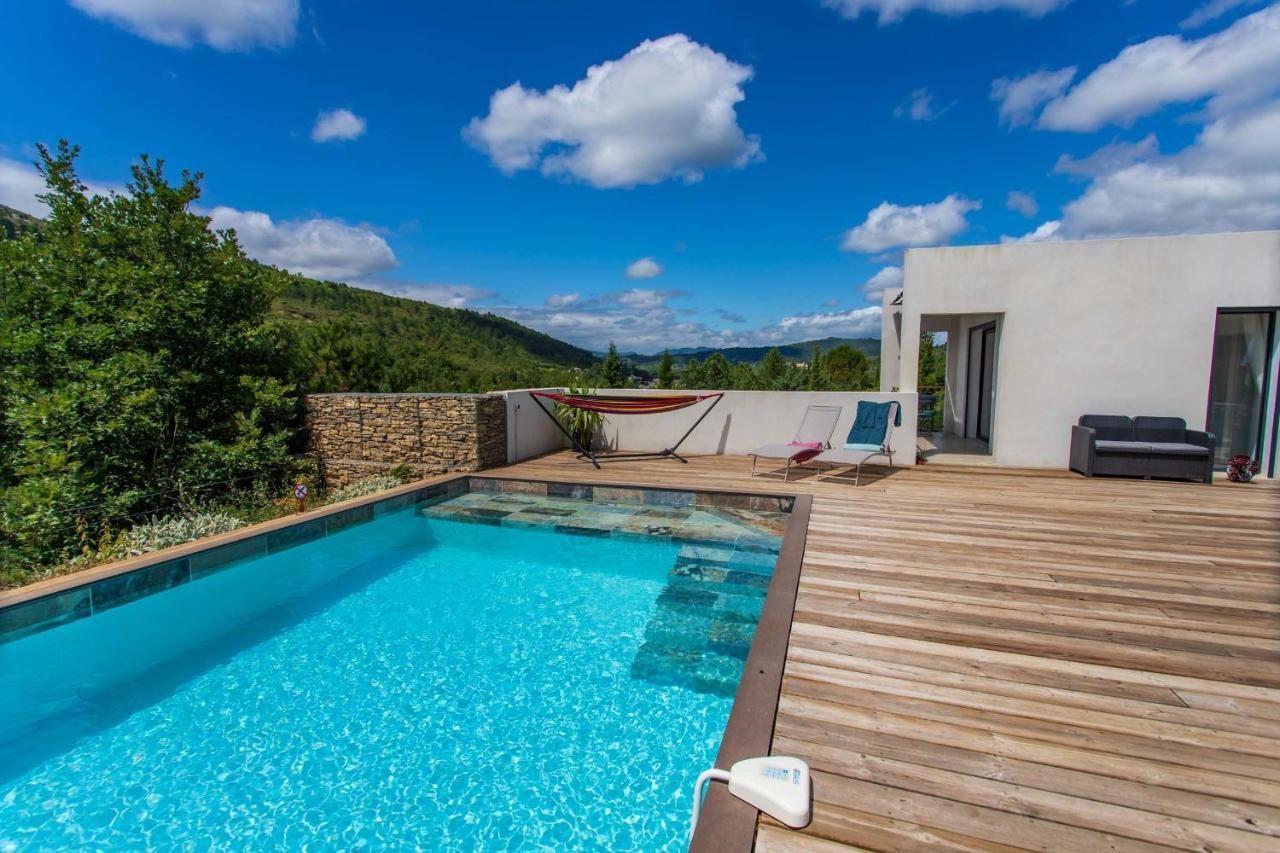 Villa Blanche, Contemporary, Cathars, Couiza, Carcassonne Luaran gambar