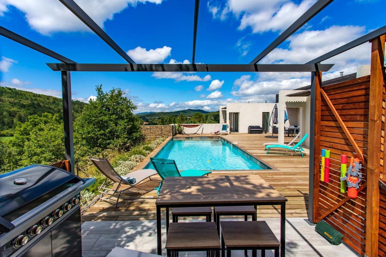 Villa Blanche, Contemporary, Cathars, Couiza, Carcassonne Luaran gambar