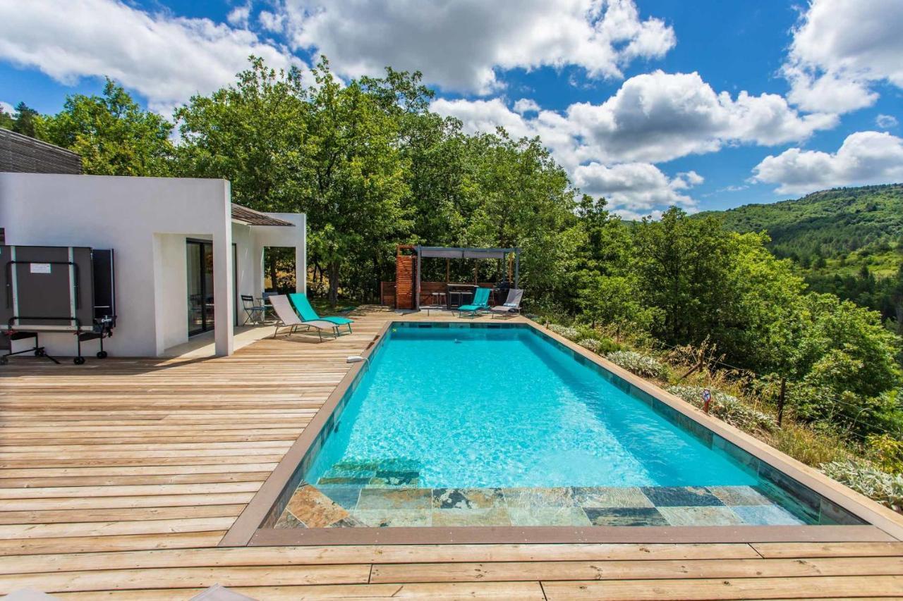 Villa Blanche, Contemporary, Cathars, Couiza, Carcassonne Luaran gambar