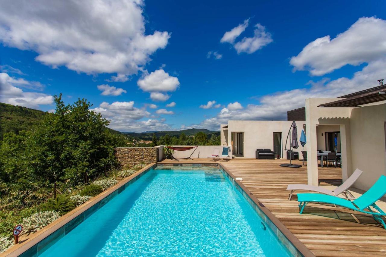 Villa Blanche, Contemporary, Cathars, Couiza, Carcassonne Luaran gambar